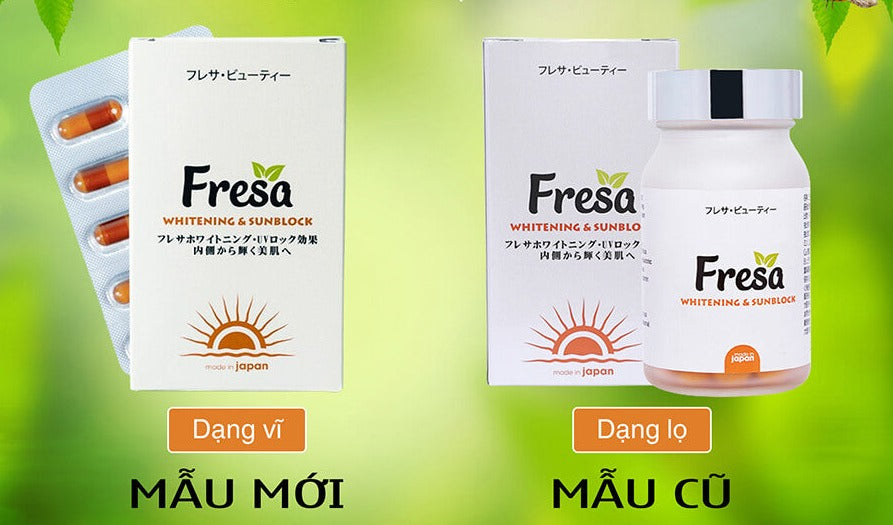 Viên uống trắng da FRESA