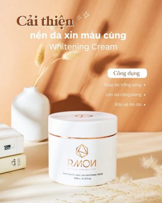 RMON White Label Dia Whitening Cream - Kem Body Dưỡng Trắng Tế Bào