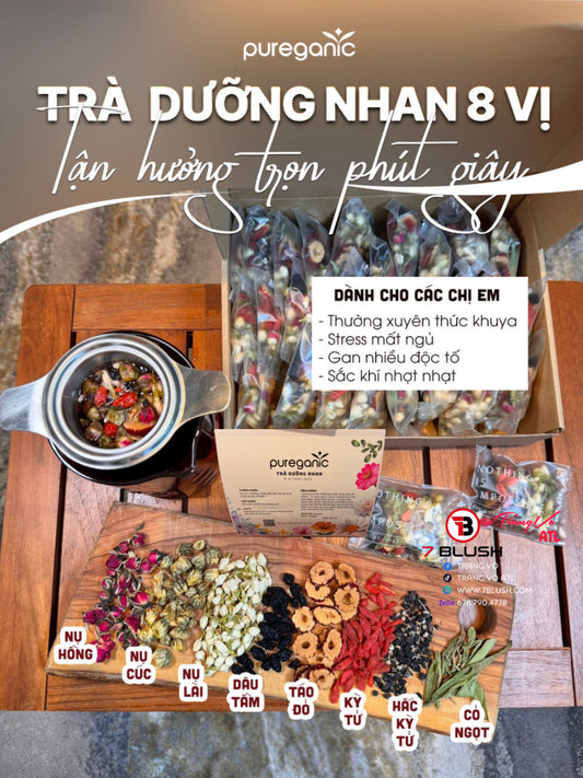 Trà Dưỡng Nhan 8 Vị Thảo Mộc