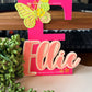 Custom Kid Name Door Sign GLOW IN THE DARK