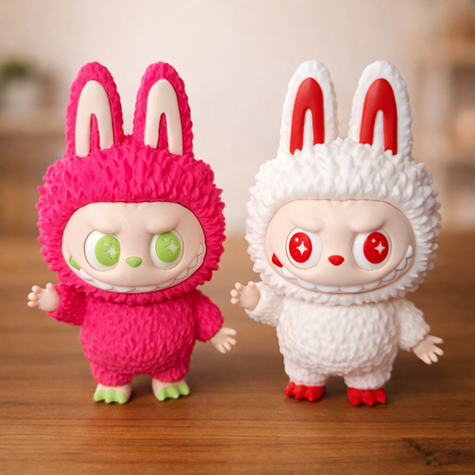 LABUBU Zimomo Archangel Figure Rotating Eyes