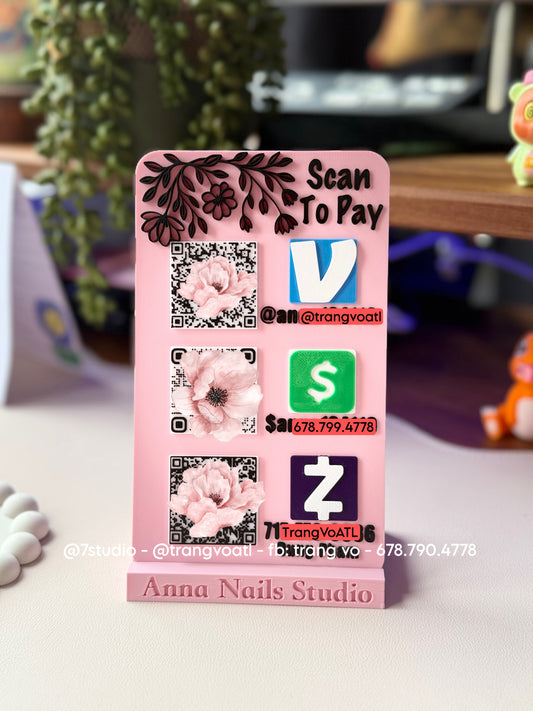 3 Payment Stand QR CODE