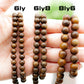 Vòng Trầm Hương Indonesia 108 Hạt Charm Công Giáo